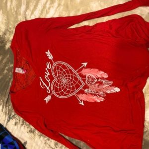 Red Love top